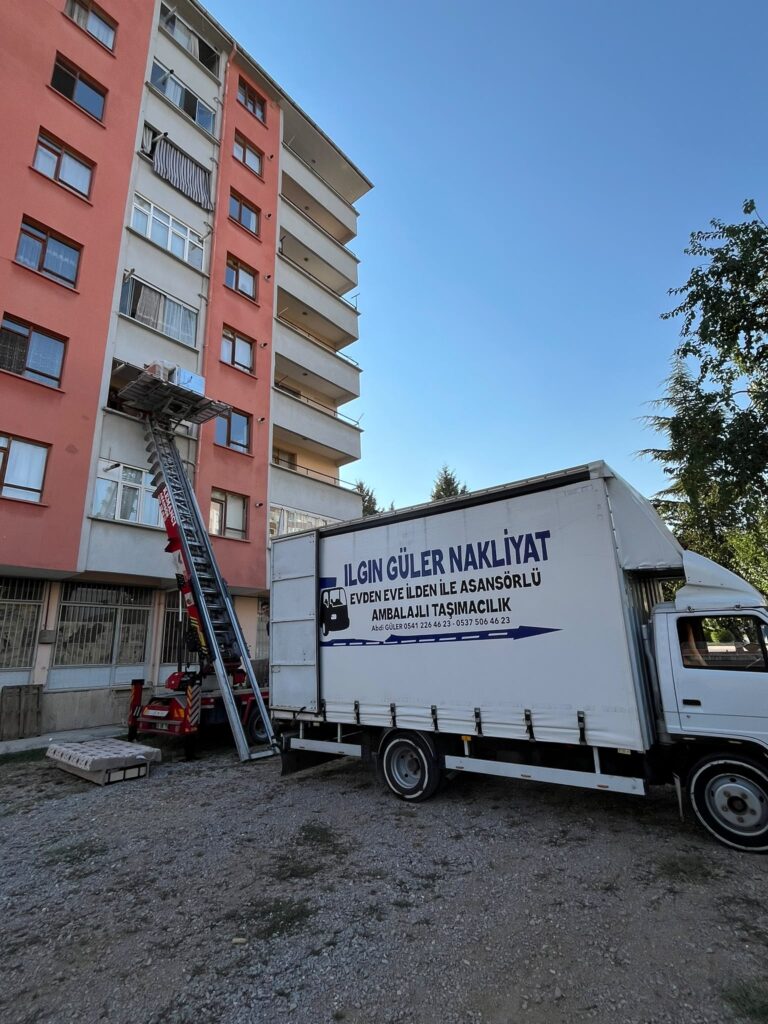 Asansörlü nakliyat kurulumu